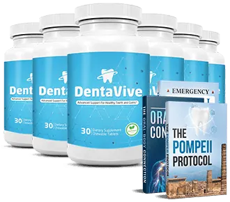 DentaVive 6 bottle best value package with bonuses